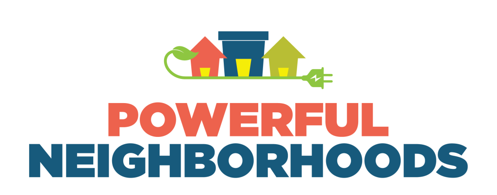 Logo Powerful Neighborhoods in color